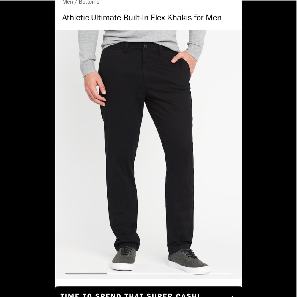 Old navy athletic casual pants 32/30